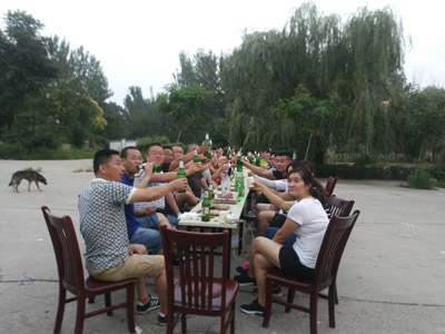 拓展晚會(huì)學(xué)員聚餐